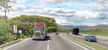 New road network in Valle del Cauca, Colombia