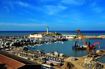 Port Centre El Hamdania in Cherchell, Algeria