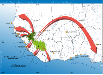 Development of a water atlas for the Fouta Djallon Highlands and support for the validation of IWRM directive in West Africa