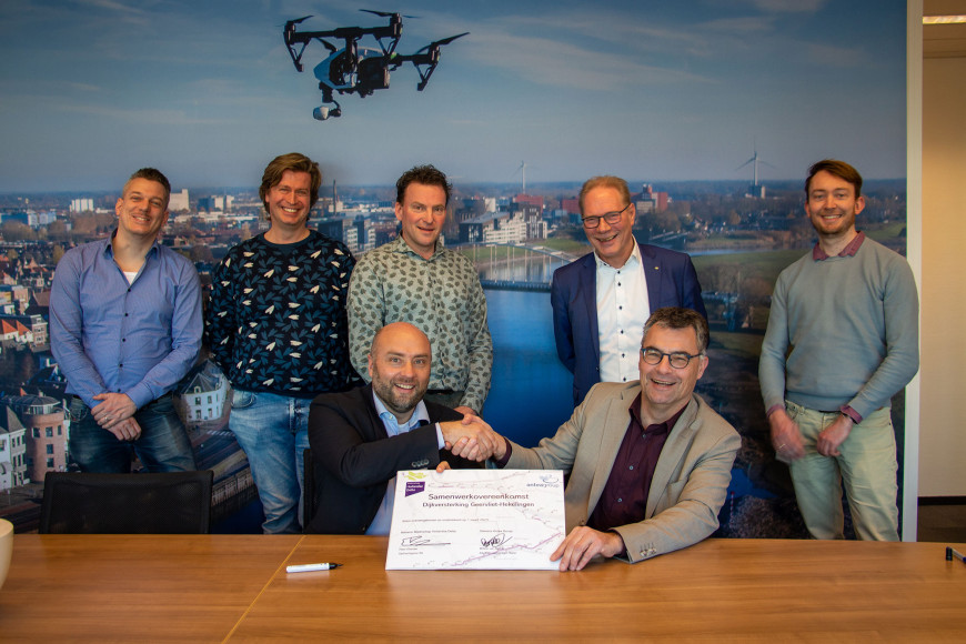 Hollandse Delta water board and Antea Group sign declaration of intent for partnership