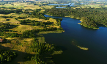 Construction of a waterway connecting Lake Niegocin with Lake Śniardwy